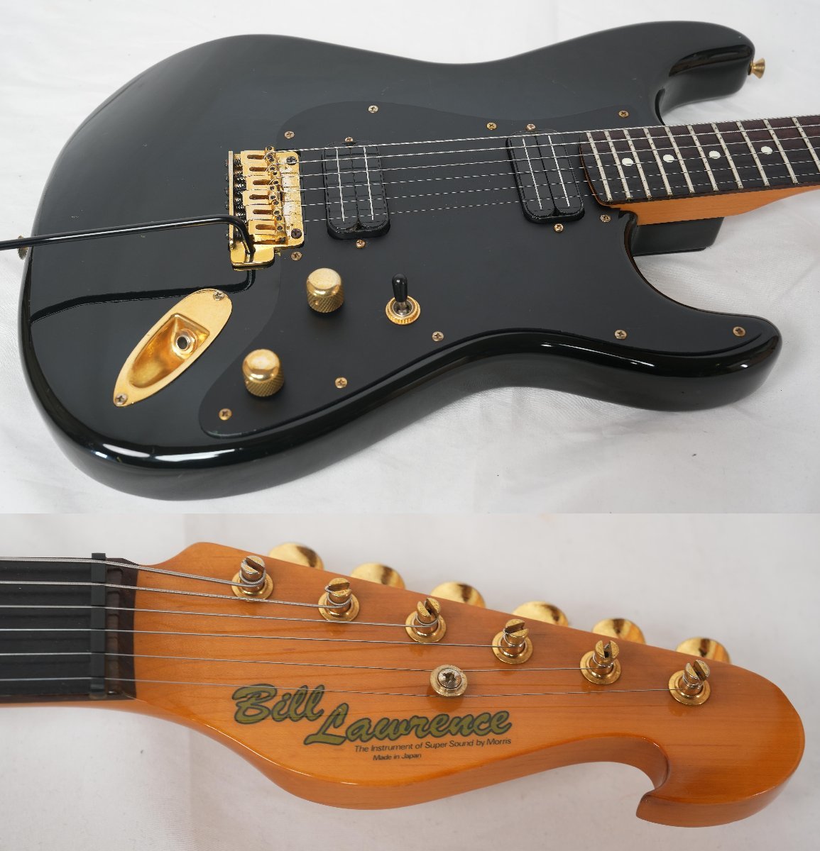 ☆Bill Lawrence☆BL1R ストラトキャスター BLACK 国産 モリダイラ楽器