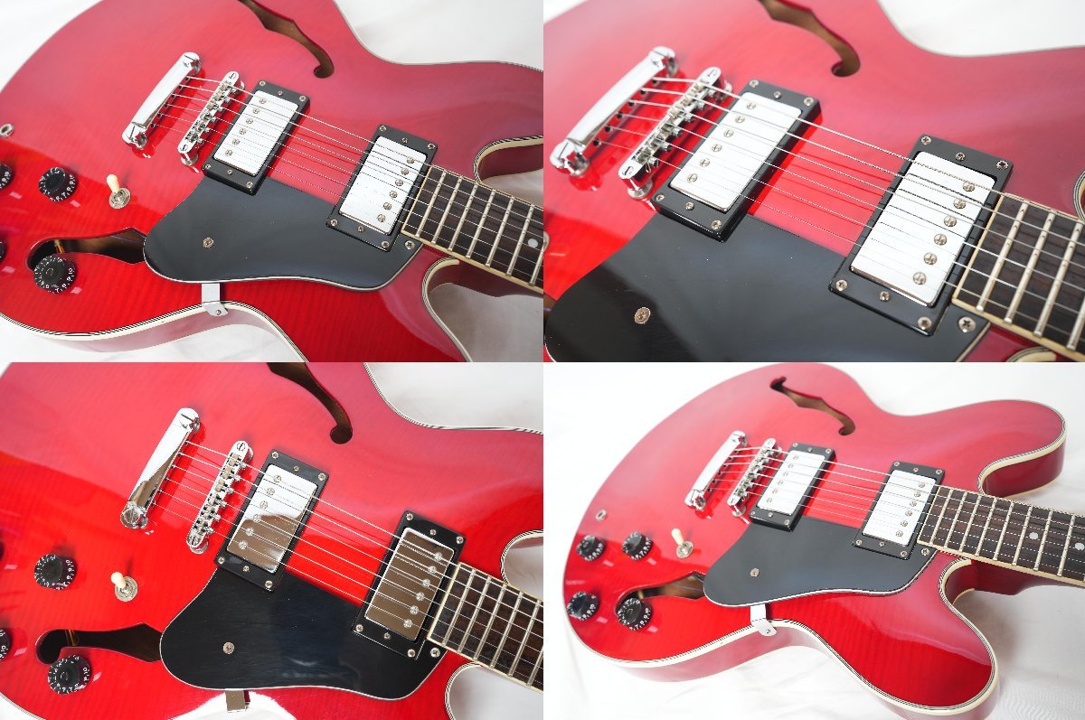 ☆Tony Smith☆SA-500 CH Gibson ES-335コピーモデル セミアコ 美品