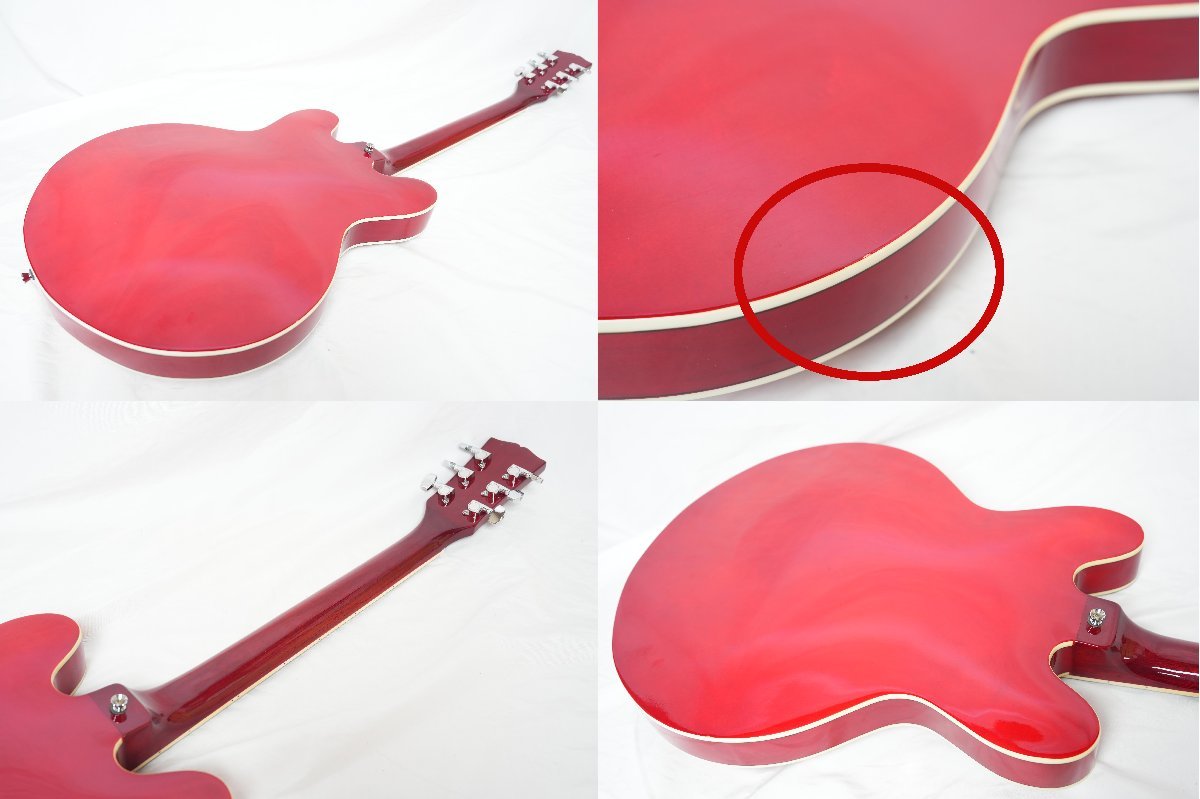 ☆Tony Smith☆SA-500 CH Gibson ES-335コピーモデル セミアコ 美品