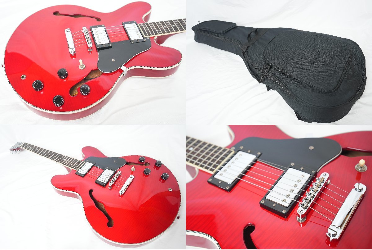 ☆Tony Smith☆SA-500 CH Gibson ES-335コピーモデル セミアコ 美品