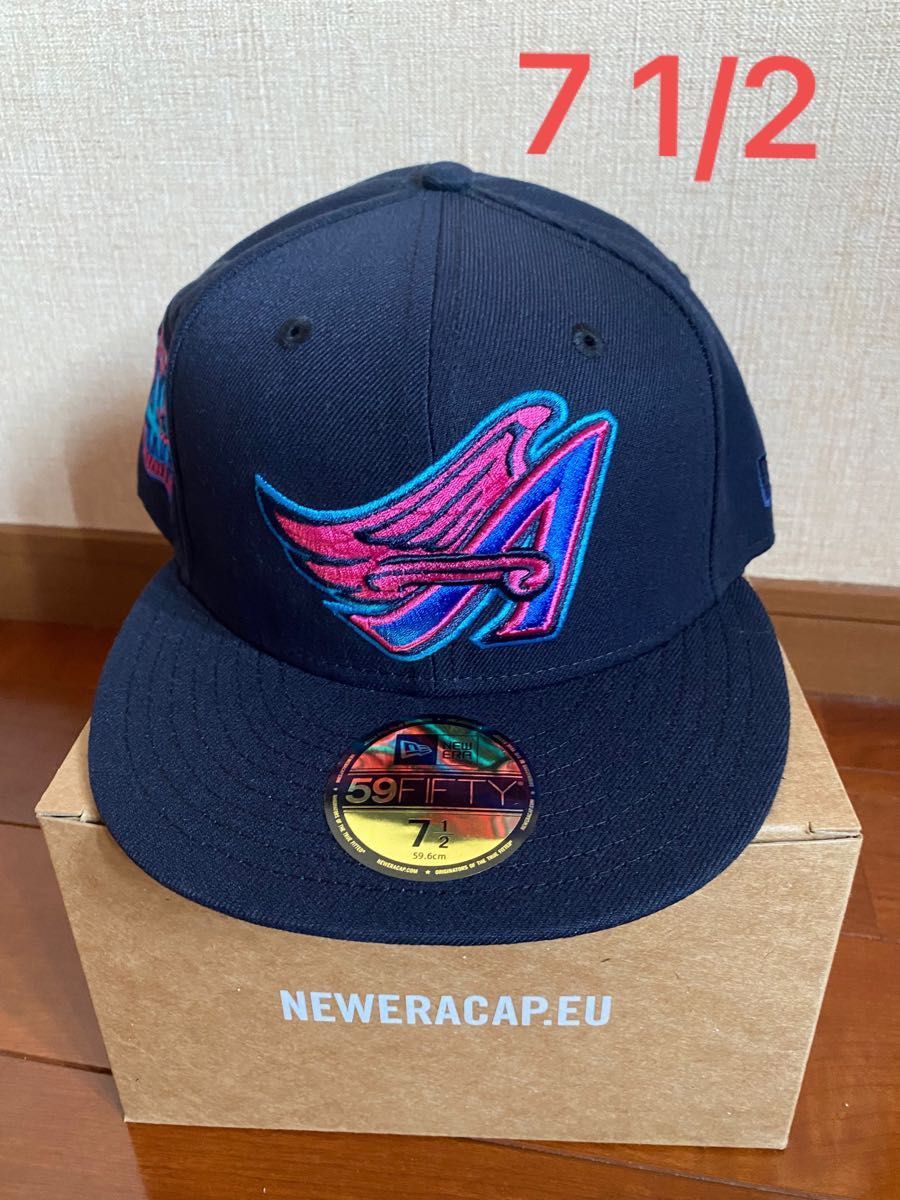 NEW ERA 海外限定  ニューエラ 大谷翔平 エンゼルス  Angels 59fifty 新品未使用 71/2 HATCLUB