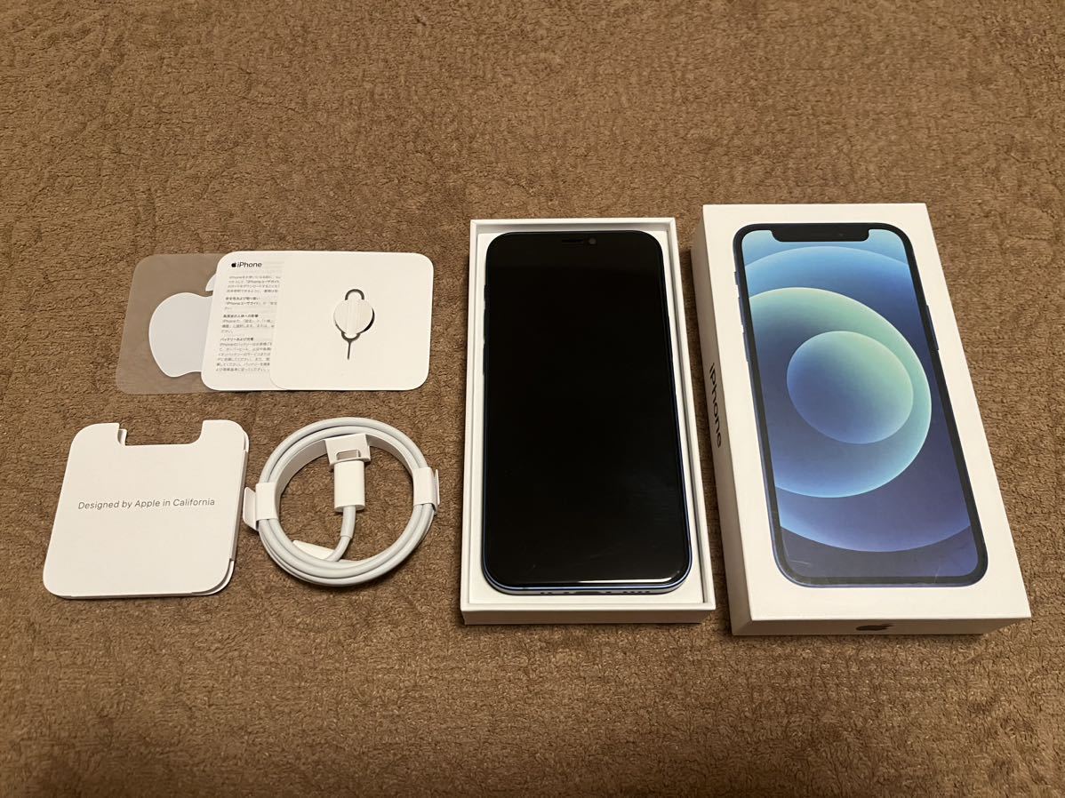 クレームノ】 【美品完動品】Apple iPhone 12 mini 128GB simフリー版