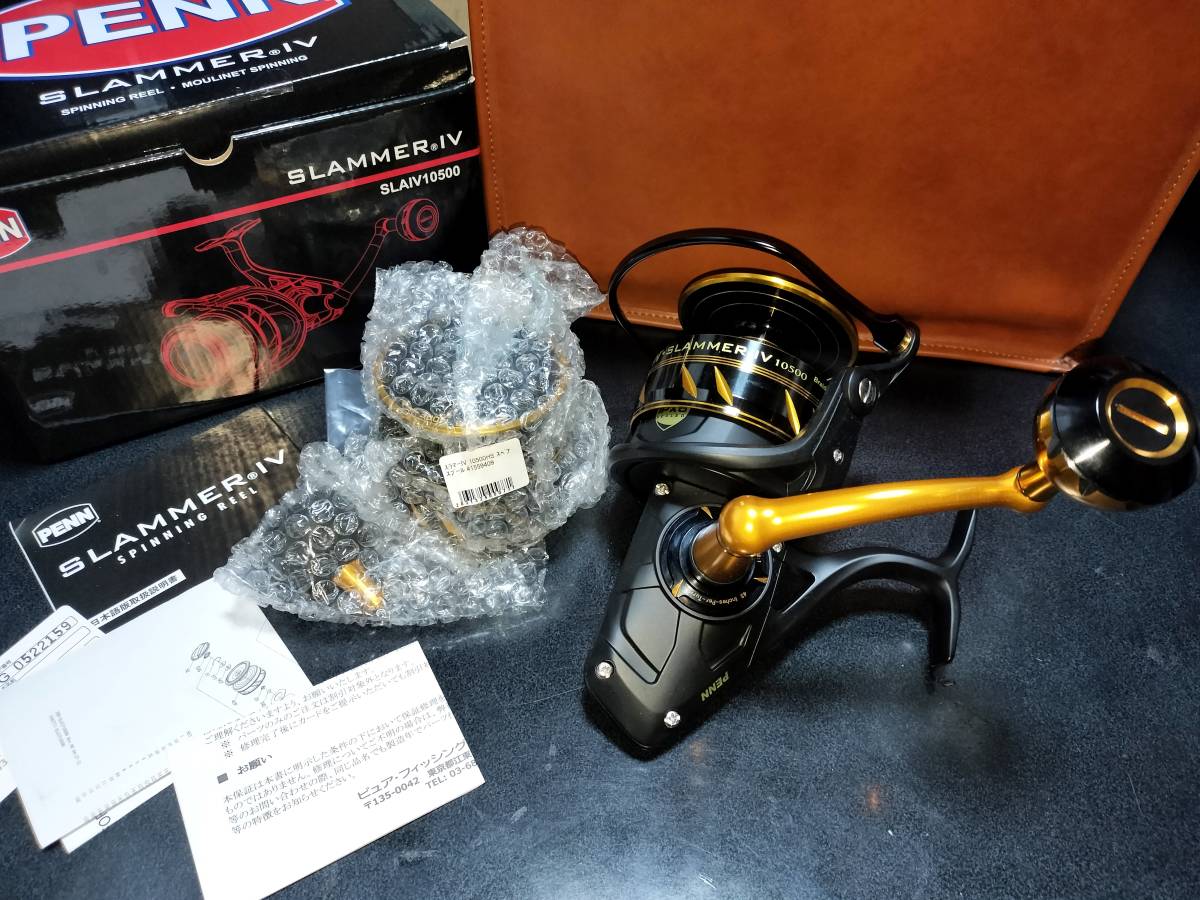 PENN:SLAMMER Ⅳ 10500(ペン スラマー4 10500)+替えスプール PENN:SLAMMER Ⅳ 10500(ペン スラマー4 10500)+替えスプール