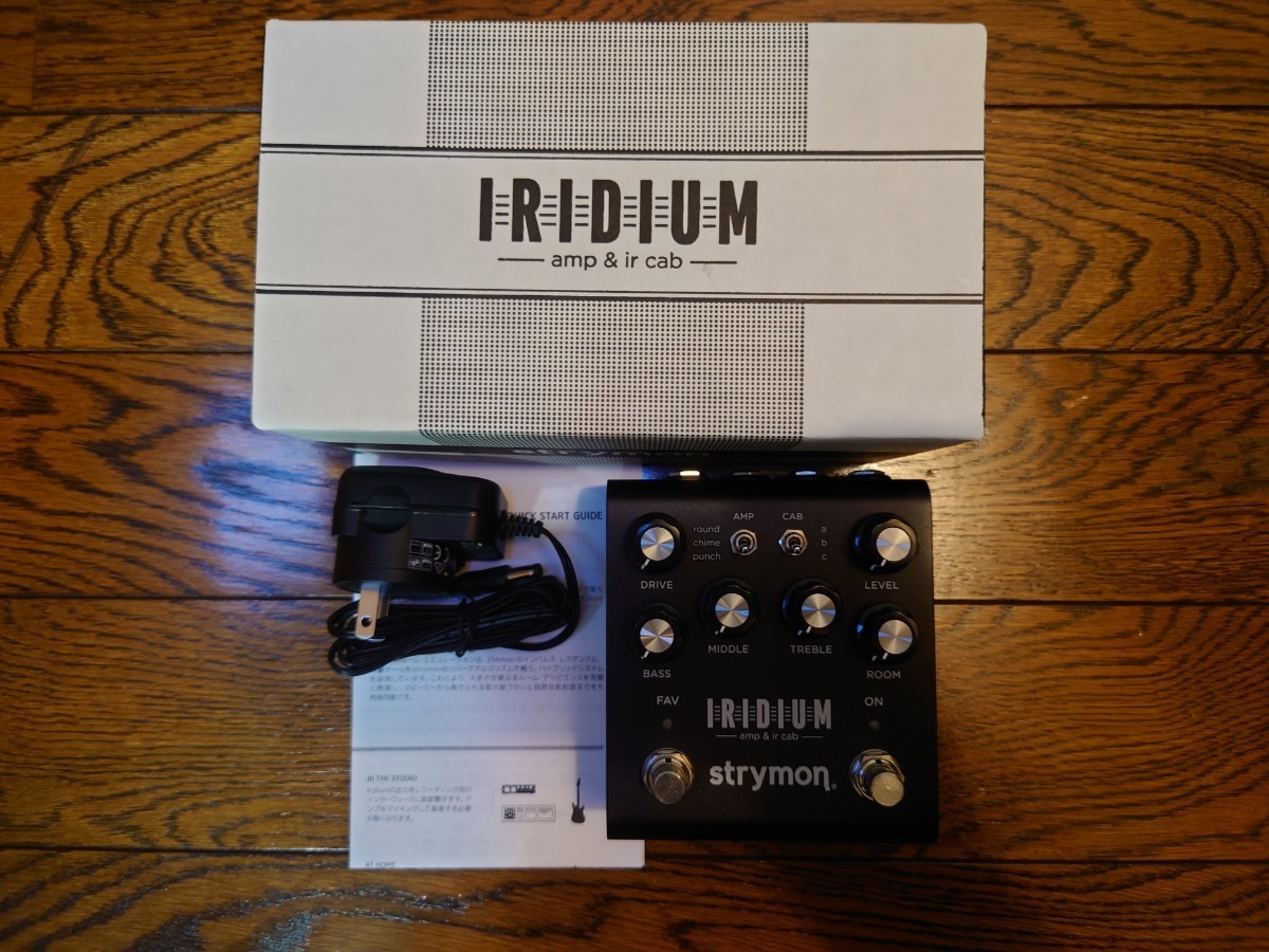 爆熱 strymon IRIDIUM 元箱・純正アダプタ・取説付 IRIDIUM IR-200 美