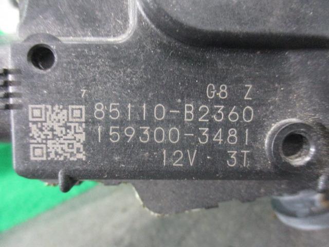 ミライース DBA-LA300S Fワイパーモーター X07 85110-B2360_画像2