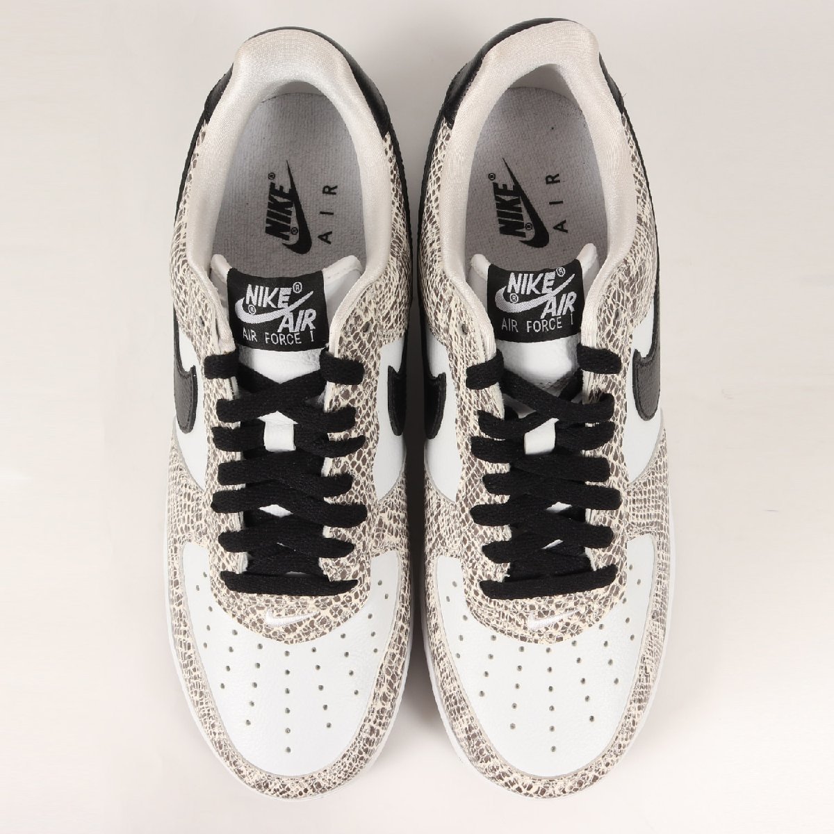 新品 NIKE ナイキ AIR FORCE 1 LOW RETRO COCOA SNAKE / 白蛇 (2018年製 / 845053-104) エアフォース ココアスネーク US10 28.0cm_画像4