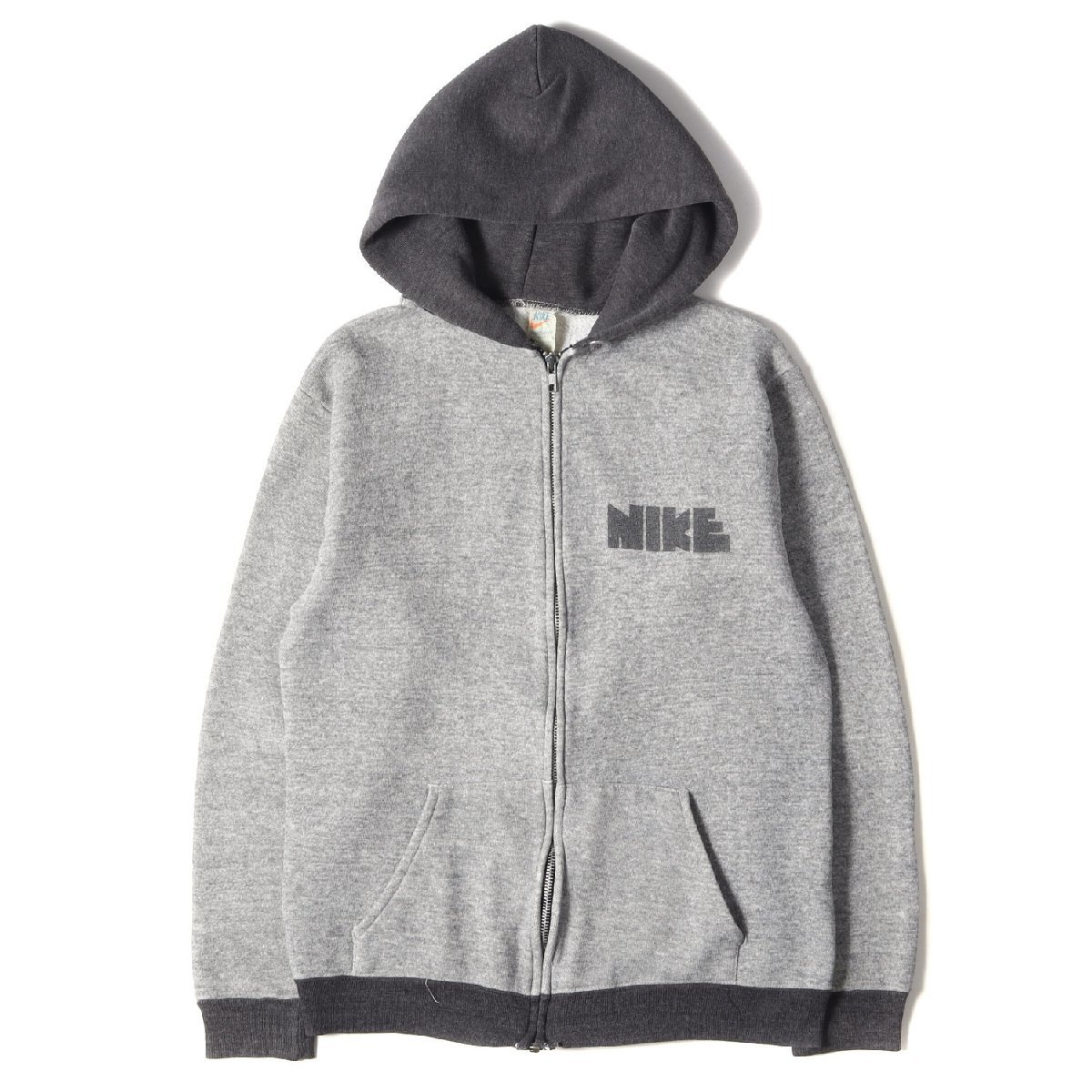 NIKE vintage ナイキ パーカー 70s オレンジタグ ゴツナイキ 2トーン
