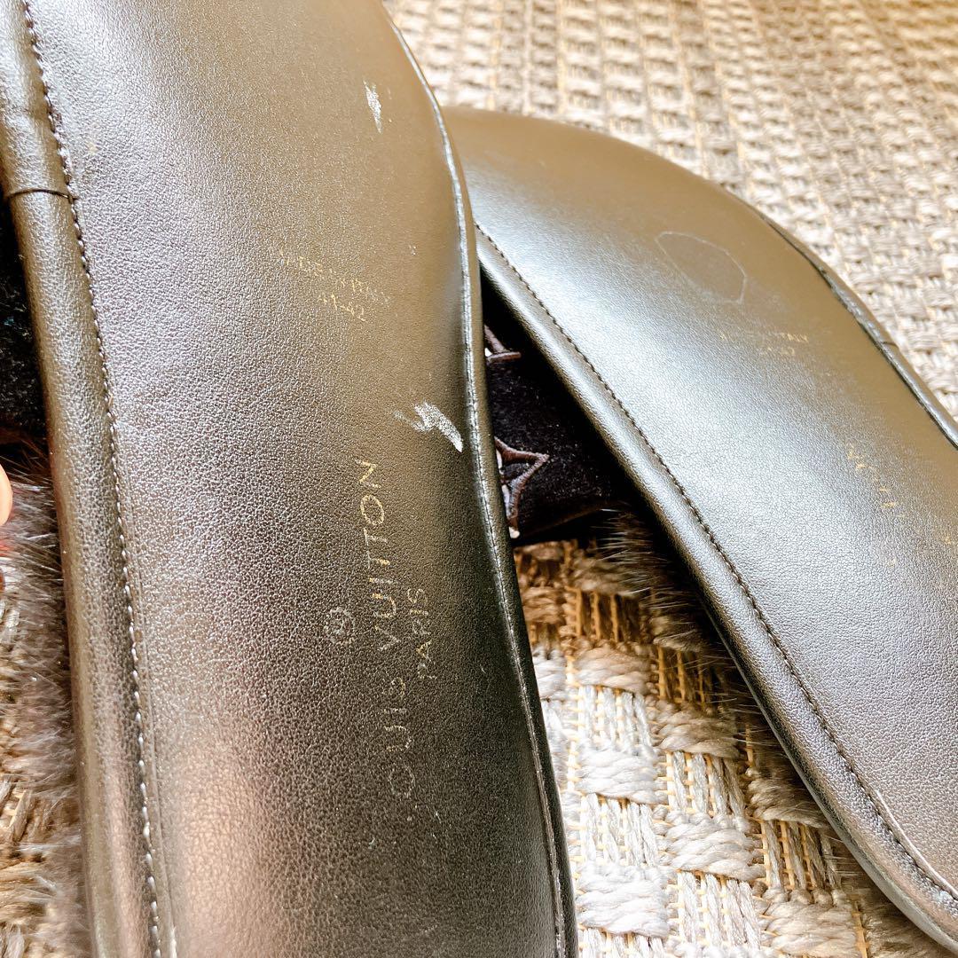 美品LOUIS VUITTON ルイヴィトン スイート ライン ミュール ルーム