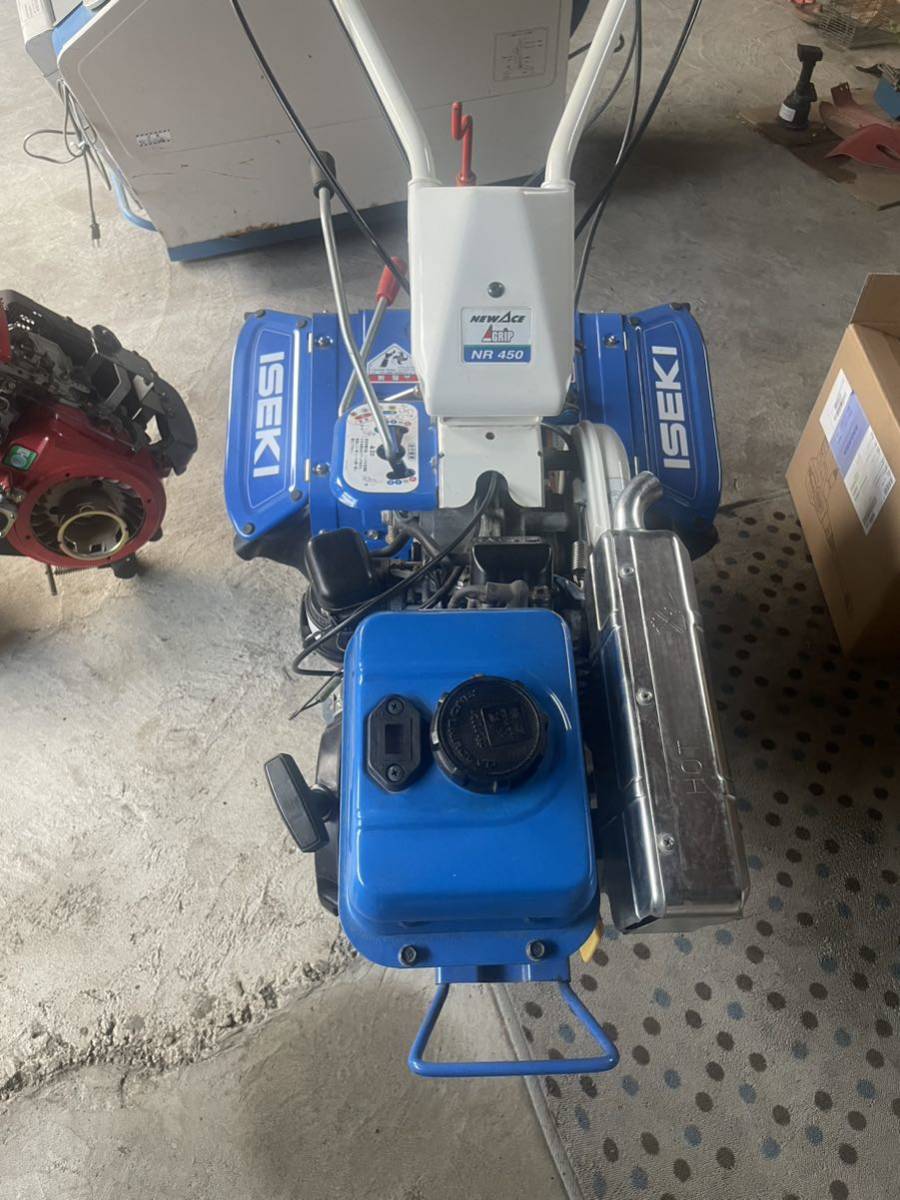 イセキ管理機 NR450 花、園芸 農業 耕うん機、管理機 getkontak.com