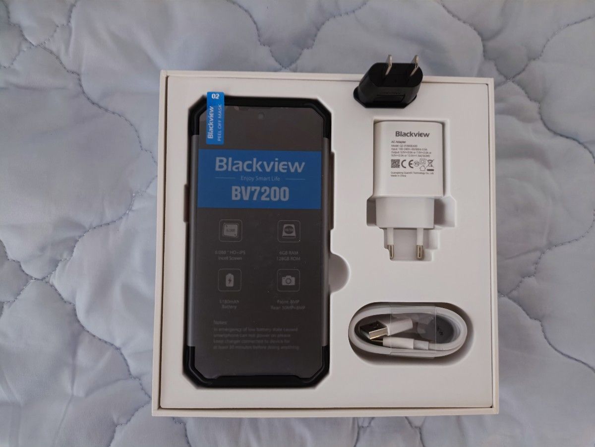 Blackview BV7200 6GB/128GBタフネススマホ ブラック 黒