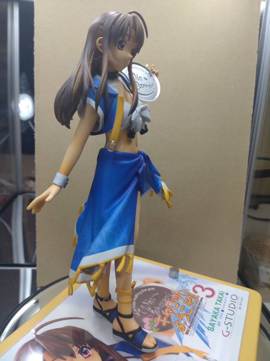 壽屋 コトブキヤ 1/8 ガレージキット完成品 Piaキャロットへようこそ!! 3 高井さやか トロピカルver (G-STUDIO)様製作_画像3