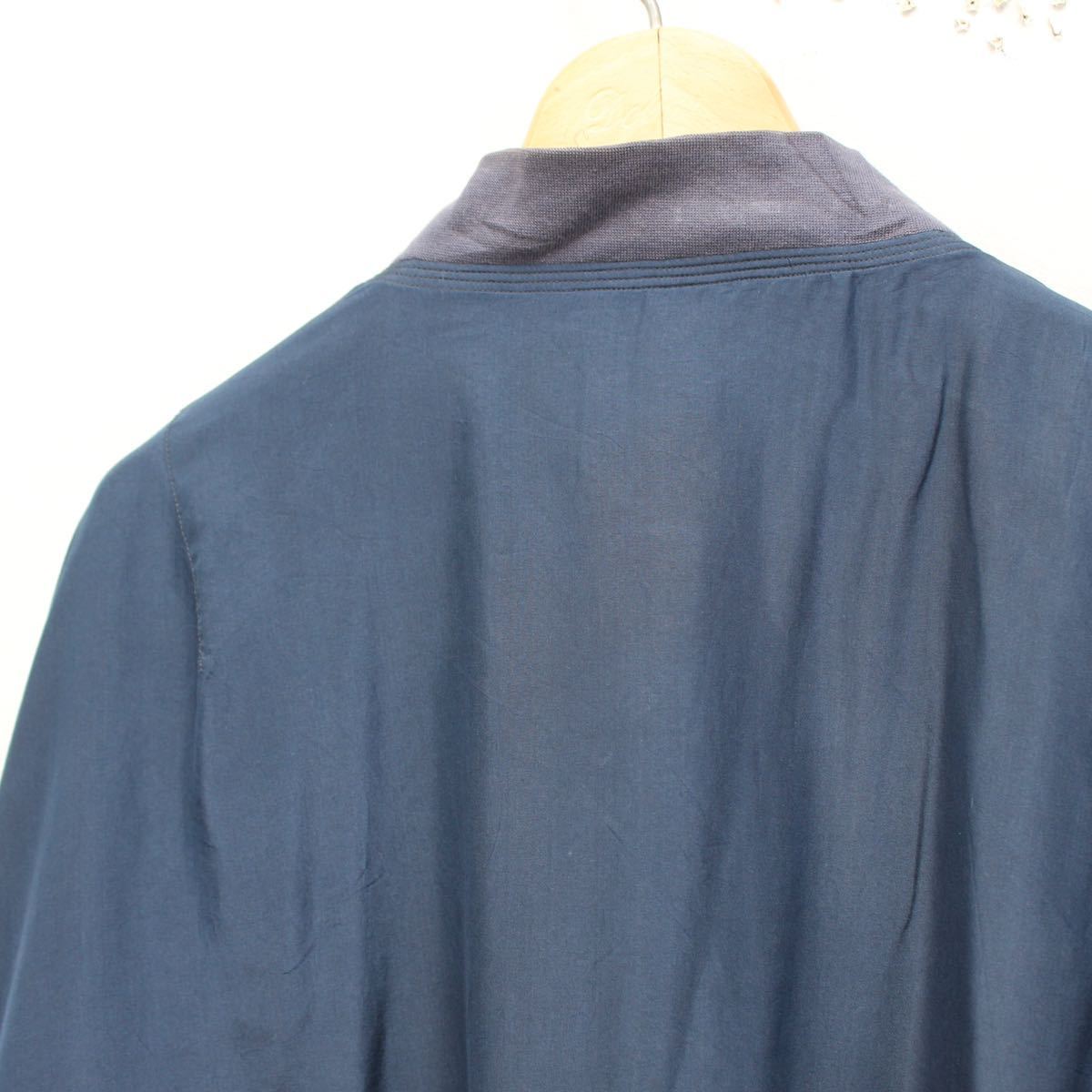 USA VINTAGE SILK100% COLOR ZIP BLOUSON/アメリカ古着シルク100%カラージップブルゾン_画像8