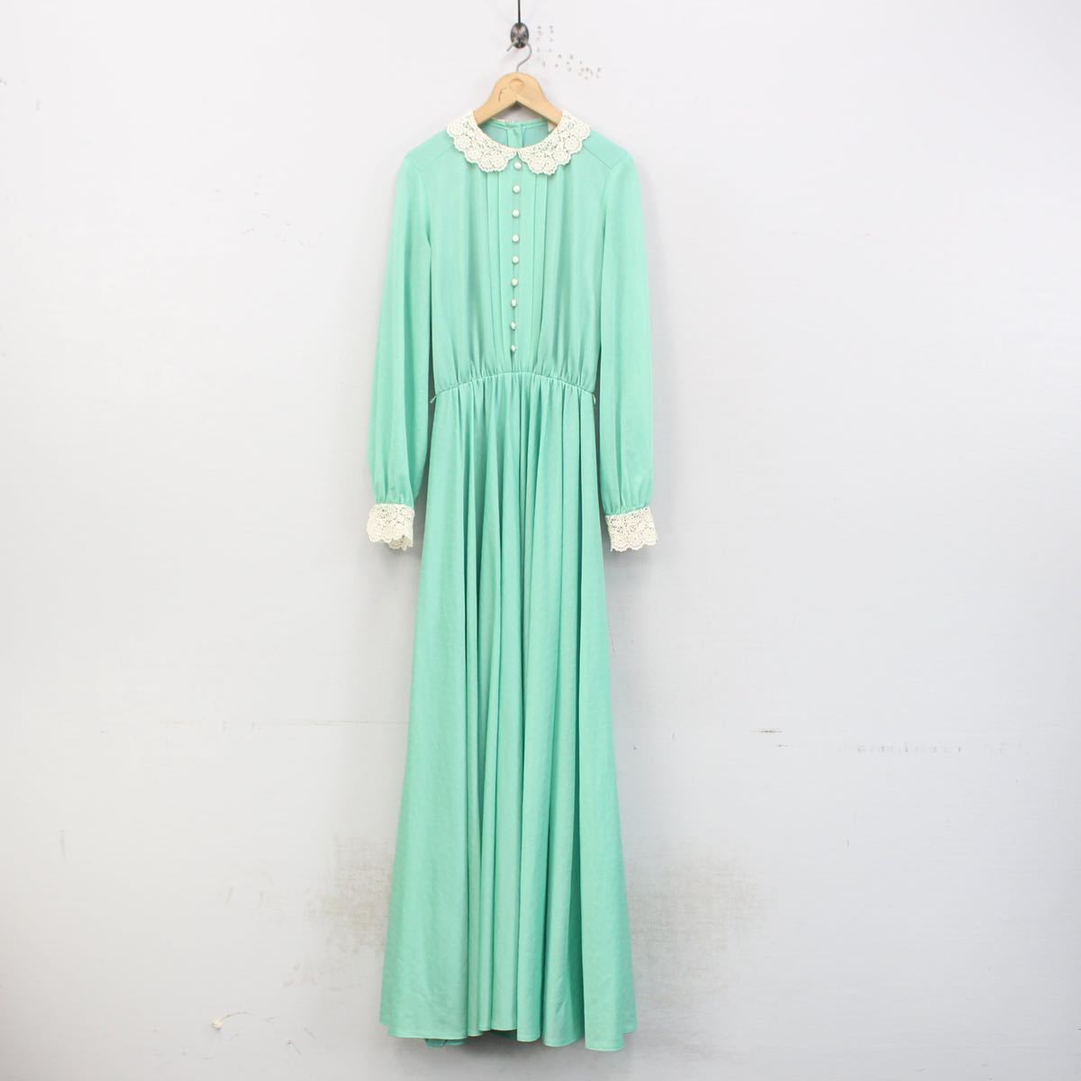 SPECIAL ITEM 70's USA VINTAGE SORBET COLOR DRESS ONE PIECE SPECIAL ITEM 70's USA VINTAGE SORBET COLOR DRESS ONE PIECE