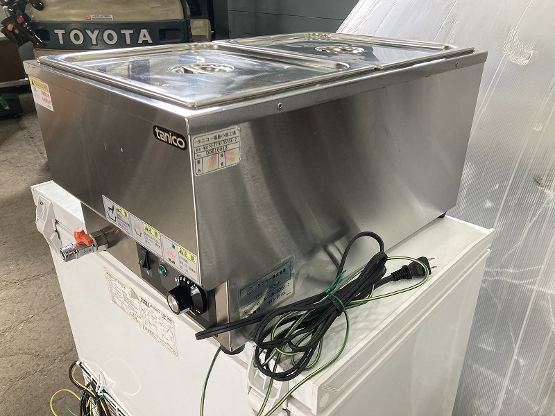 M-920 タニコー 卓上保温ウォーマー 湯煎式 N-TCW-3555-2 幅350×奥行