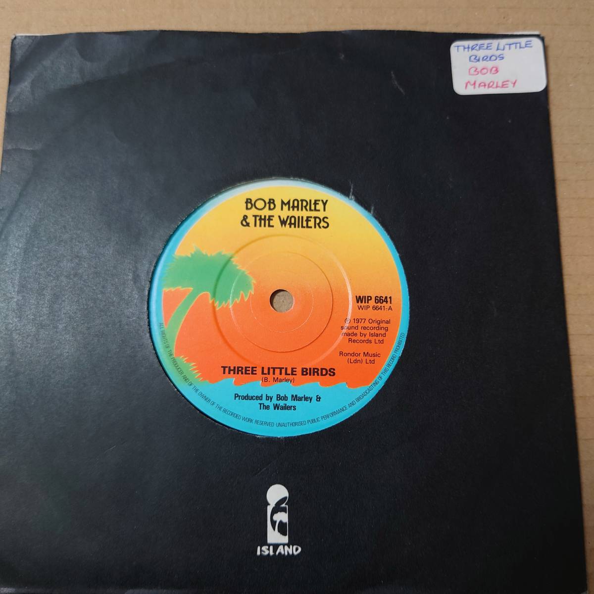 レア Bob Marley & The Wailers - Three Little Birds / Every Need