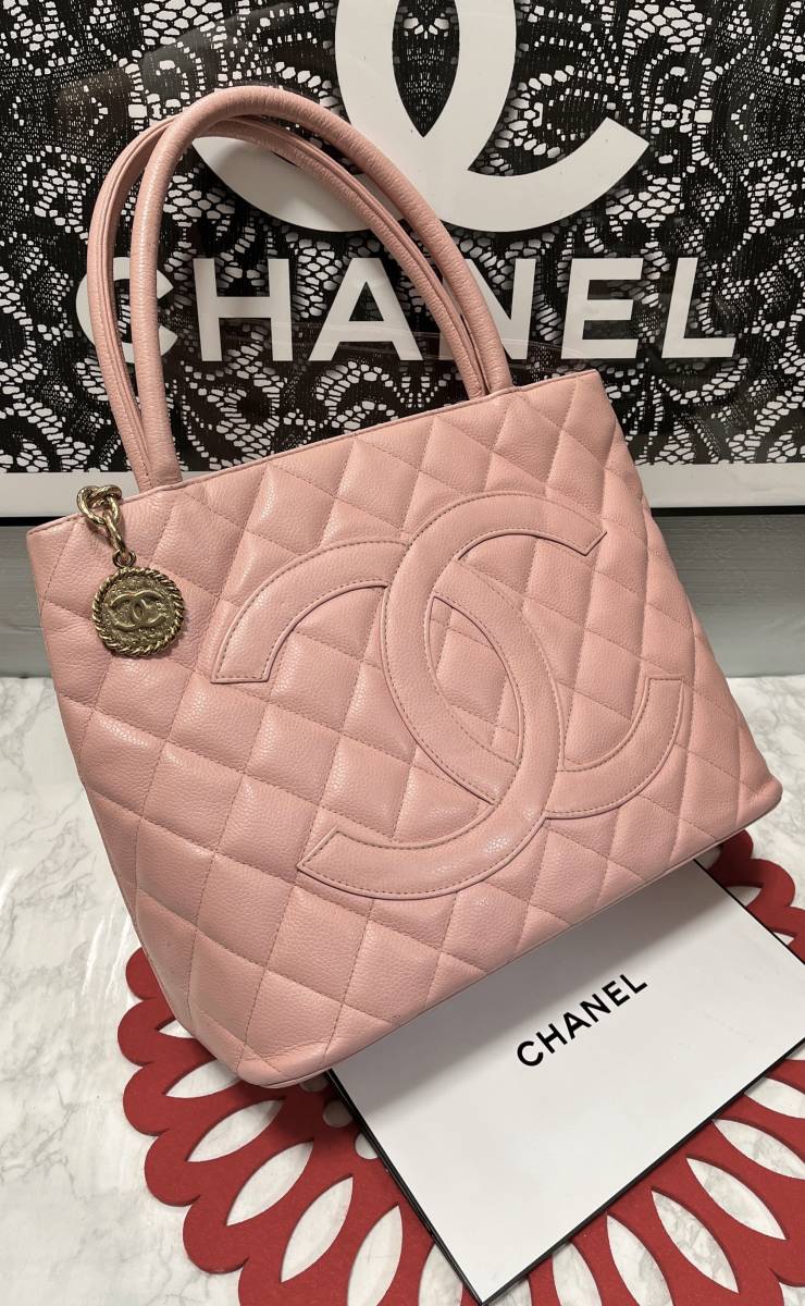 激レア 極上美品 シャネル CHANEL 復刻トート 高級 トートバッグ