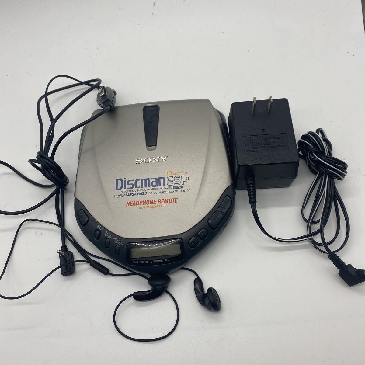 SONY ソニー ディスクマン Discman ESP D-E305 ポータブルCDプレーヤー