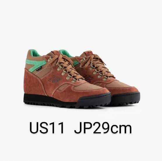 未使用】Aim Leon Dore×New Balance Rainier Brown エメレオンドレ