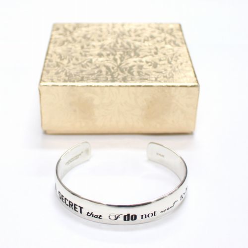 UNDERCOVER アンダーカバー 21AW There is a secret BANGLE シルバー