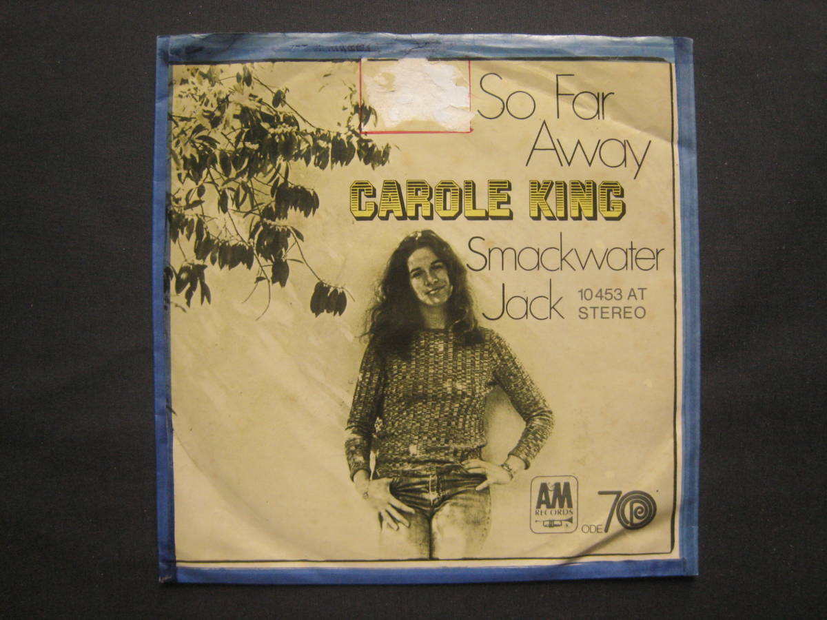 [即決][7インチ][ドイツ盤]■Carole King - So Far Away / Smackwater Jack■キャロル・キング■Tapestry■つづれおり■[Germany 45]_画像1