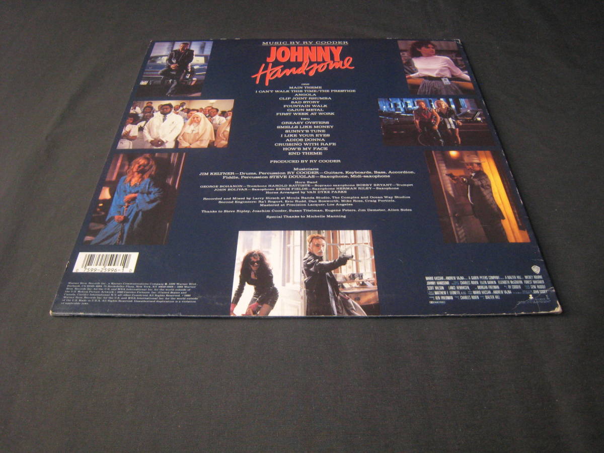 [ prompt decision ][US original ]#Ry Cooder - Johnny Handsome (OST)#lai* Koo da-# Johnny * handle Sam (1989)# soundtrack record # Walter * Hill 