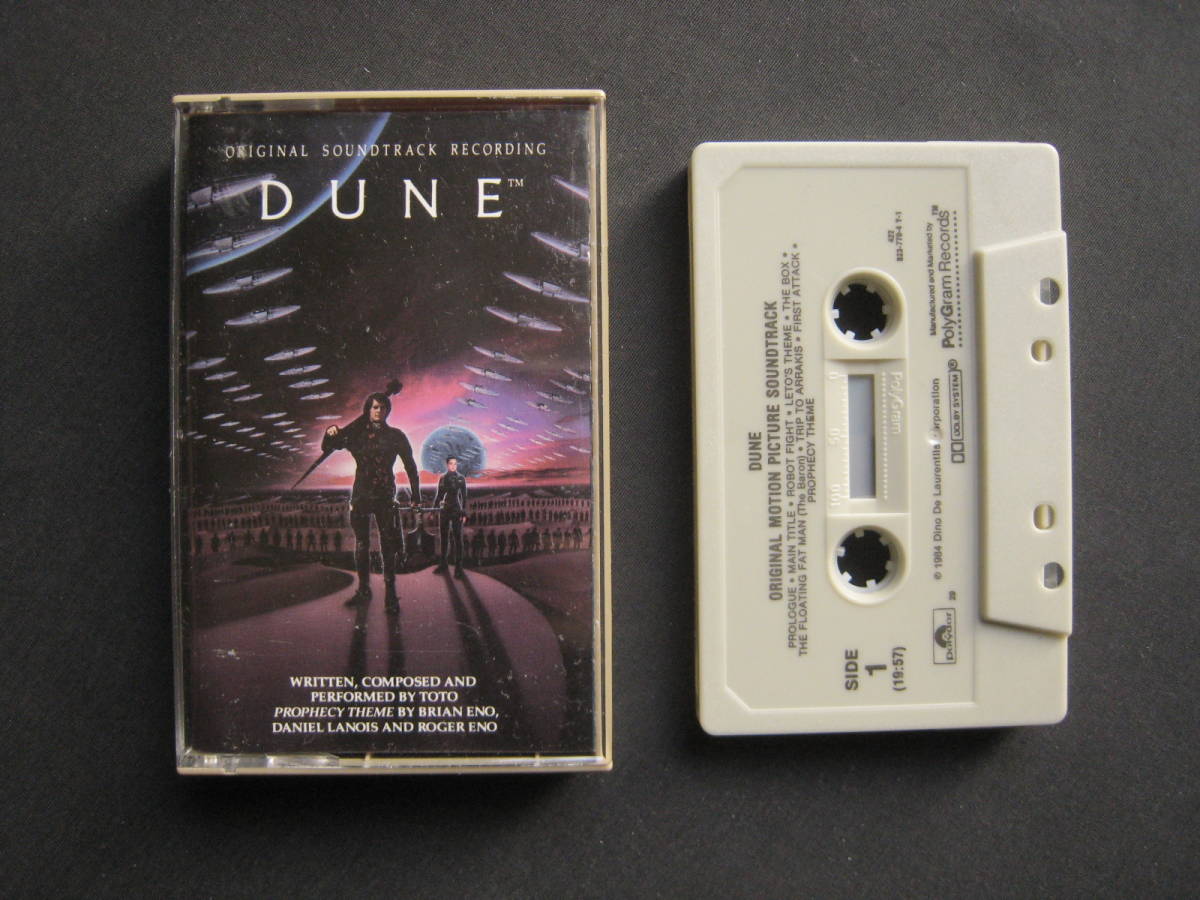 [ prompt decision ][ cassette tape ]#TOTO / Brian Eno / Daniel Lanois / Roger Eno - Dune /te.-n sand. planet # Brian *i-no#[ reproduction verification settled ]