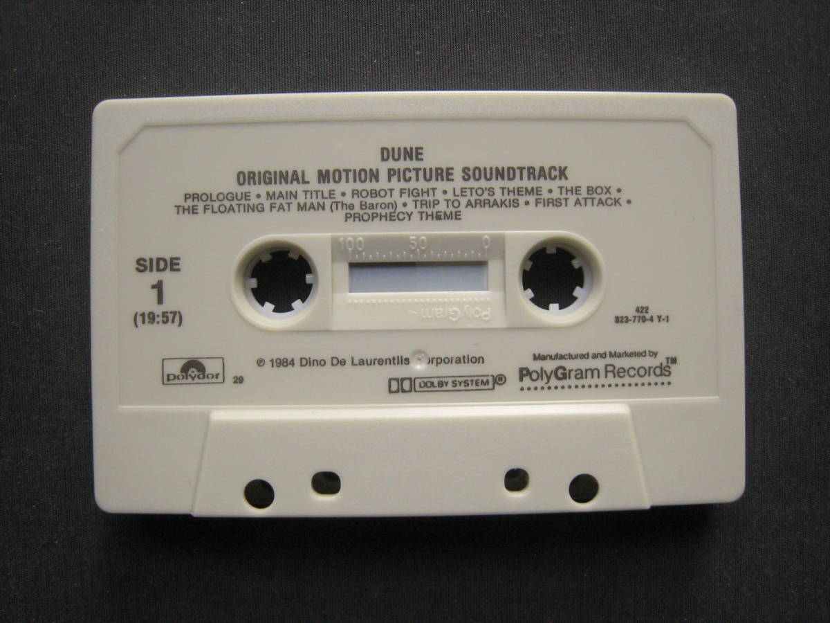 [ prompt decision ][ cassette tape ]#TOTO / Brian Eno / Daniel Lanois / Roger Eno - Dune /te.-n sand. planet # Brian *i-no#[ reproduction verification settled ]