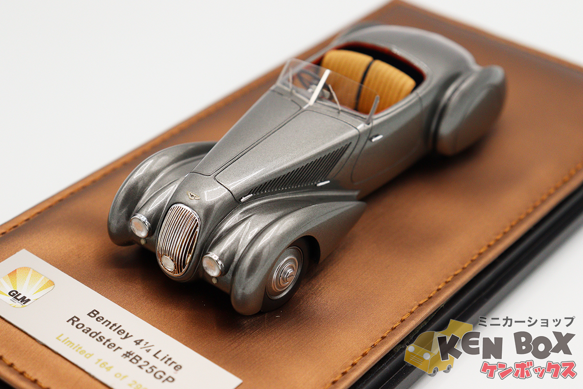 USED S=1/43 GLM グレートライニングモデル GLM43205301 Bentley ベントレー 4 1/4 Litre Roadster ロードスター 中国製 現状渡し