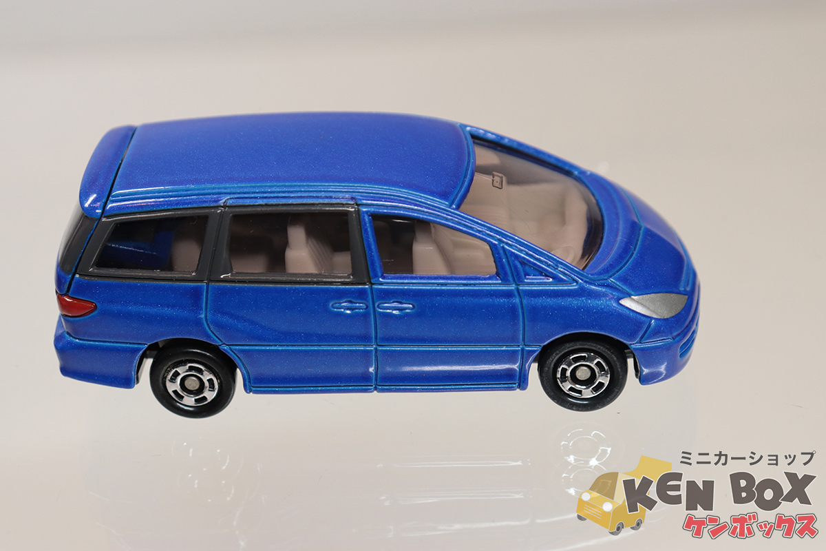 TOMICA トミカ TOYOTA トヨタ ESTIMA エスティマ 青 プラレール積みおろしステーション単品 中国製 現状渡し_画像4