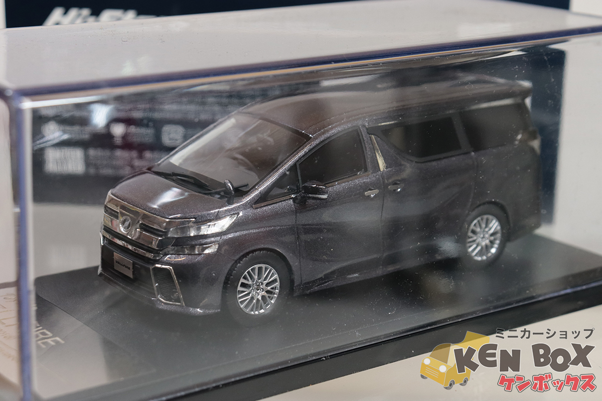 S=1/43 新品未開封 Hi-story ハイストーリー HS210GY TOYOTA トヨタ ヴェルファイア ZAGedition2016 グレーメタ 中国製 セール品_画像1