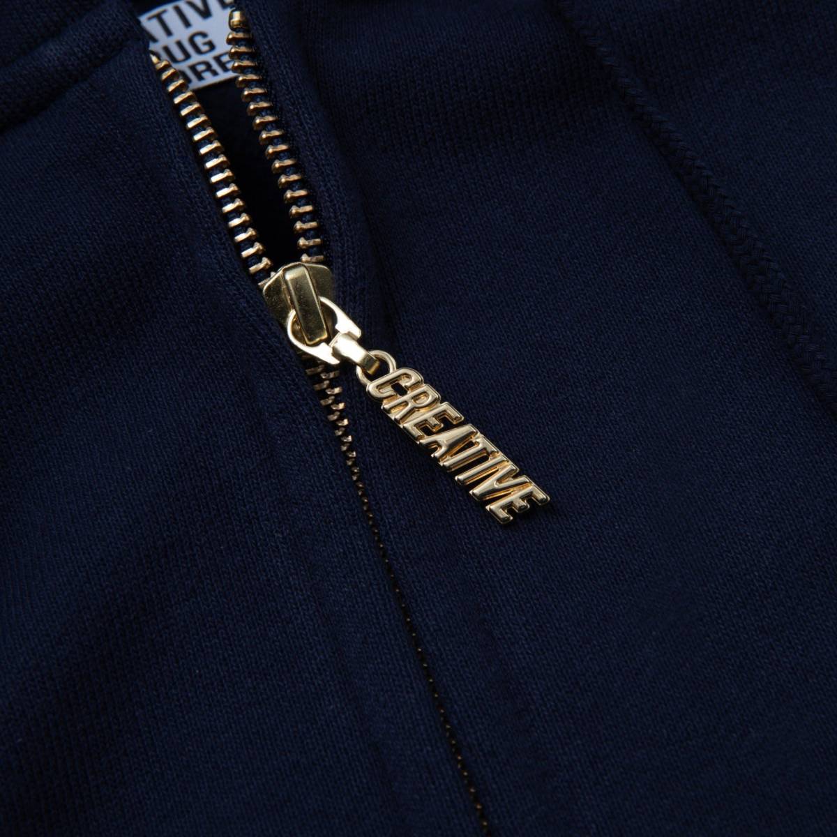 時間指定不可】 NAVY HOODIE ZIP 【XL】CREATIVE CreativeDrugStore