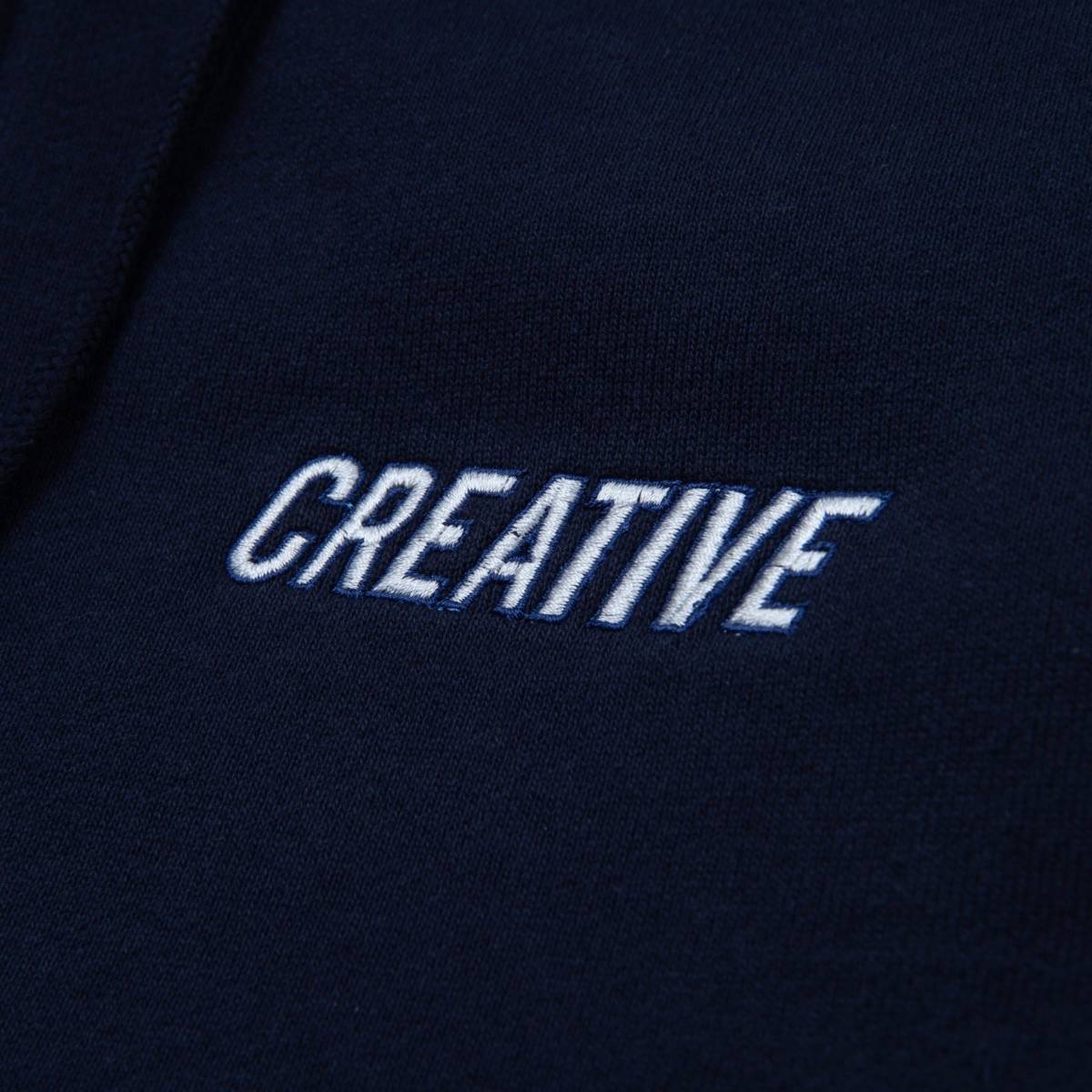 時間指定不可】 NAVY HOODIE ZIP 【XL】CREATIVE CreativeDrugStore