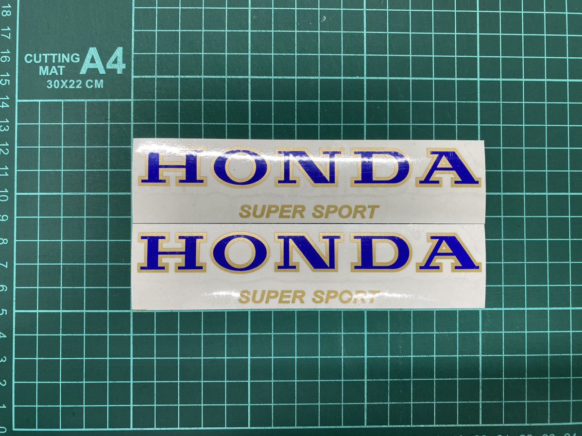 大きな取引 HONDAステッカー 408サイズ ヨンフォア 赤グラデ