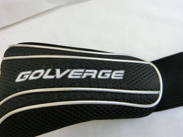 【感謝セール】GOLVERGE(ゴルバージ) ヘッドカバー 5 黒 ゴルフ用品 1801-901 中古_画像3