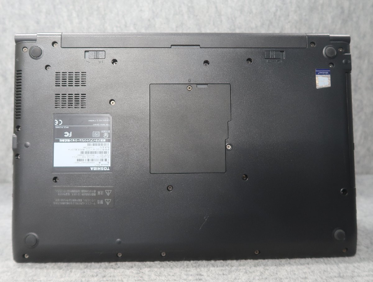 東芝 dynabook B65/D Core i3-6100U 2.3GHz 4GB DVD-ROM ノート ジャンク N61566の画像6