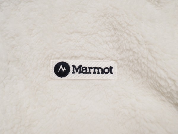 新品正規 Marmot マーモット 海外限定 シェルパ フリース フルジップジャケット メンズXXL(110)クリーム(CM) 直営店購入_画像8