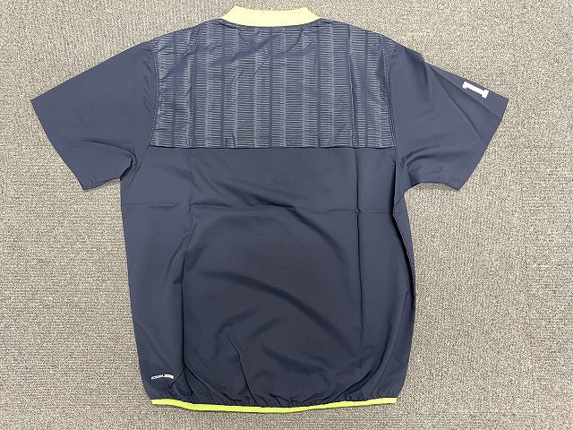 東京ヤクルトスワローズ #16 支給品 実使用 トレーニングウェア 半袖ハーフジップ Size-L