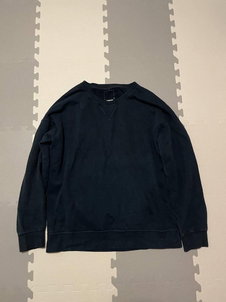 visvim JUMBO SWEAT L/S (N.D) INDIGO 藍染 スエット / ivory 泥染 柿