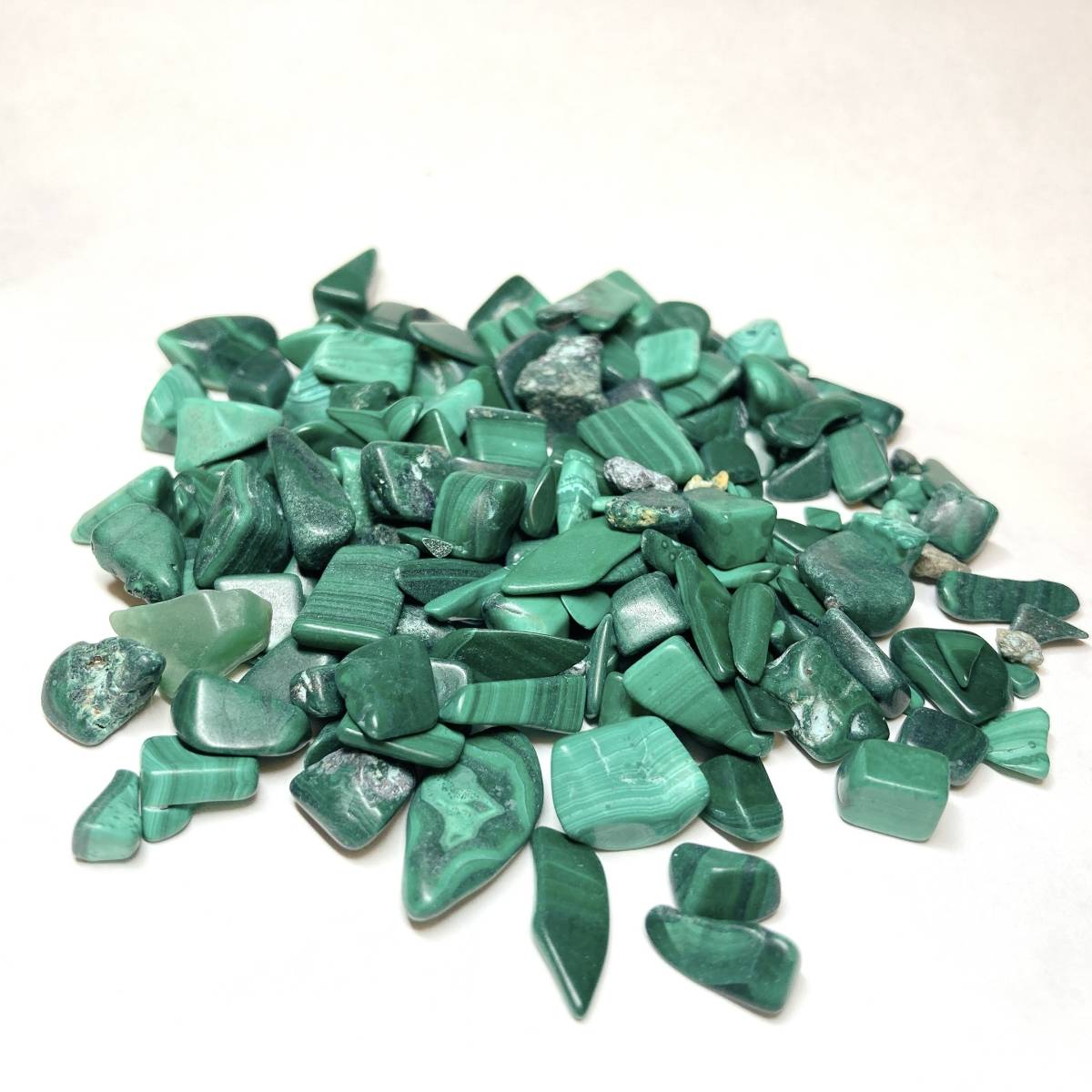 【チップ】マラカイト＊100g＊孔雀石＊天然石チップ＊インテリア＊浄化＊Malachite_画像2