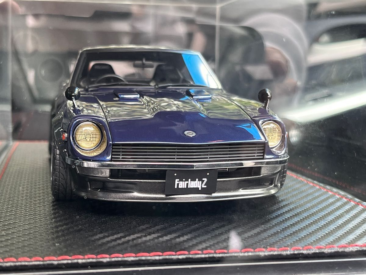 イグニッションモデル IG0767 1/18 日産 フェアレディZ S30 ブルーメタリック