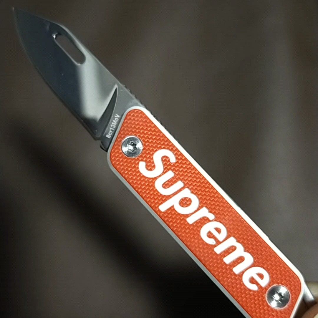Supreme / TRUE Modern Keychain Knife Red　シュプリーム ナイフ　キーホルダー 本物
