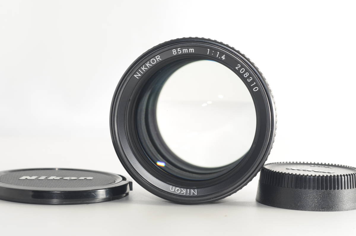 超お買い得！】 ☆良品☆NIKON ニコン AI-S NIKKOR 85mm F1.4☆完動