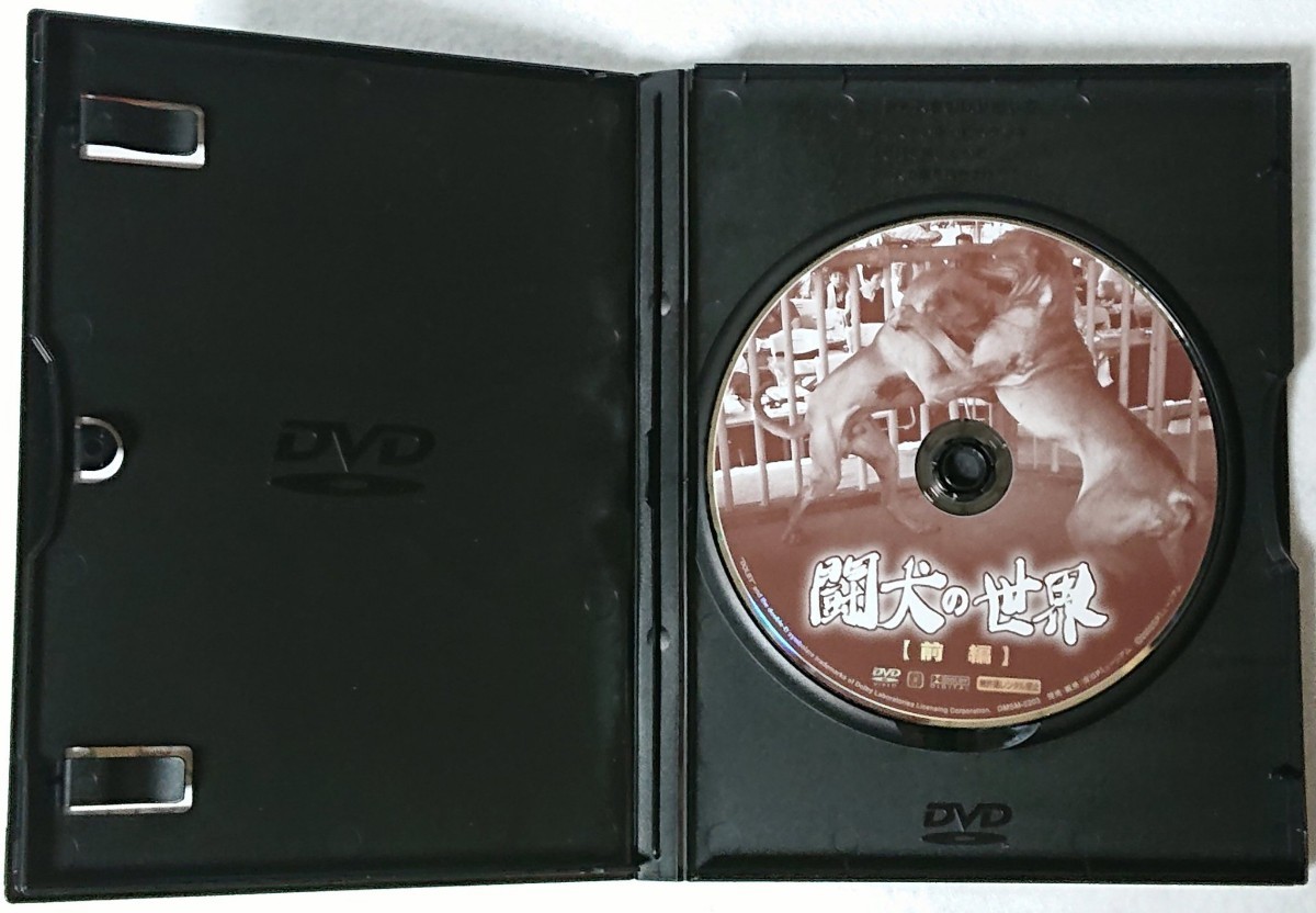 DVD 闘犬の世界 前、後編 2枚セット