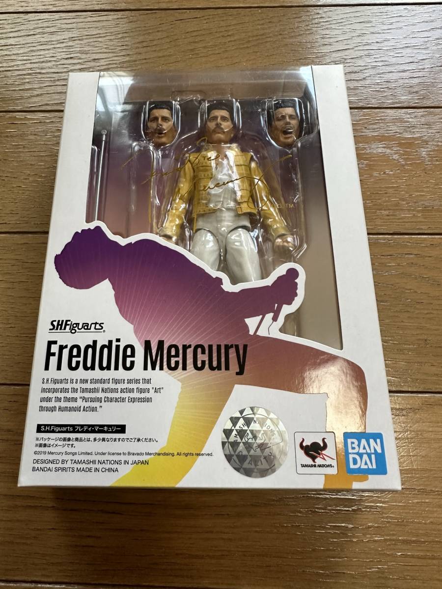 BANDAI バンダイ S.H.フィギュアーツ S.H.Figuarts フレディ・マーキュリー Freddie Mercury Live at wembley stadium 新品未開封品の画像1
