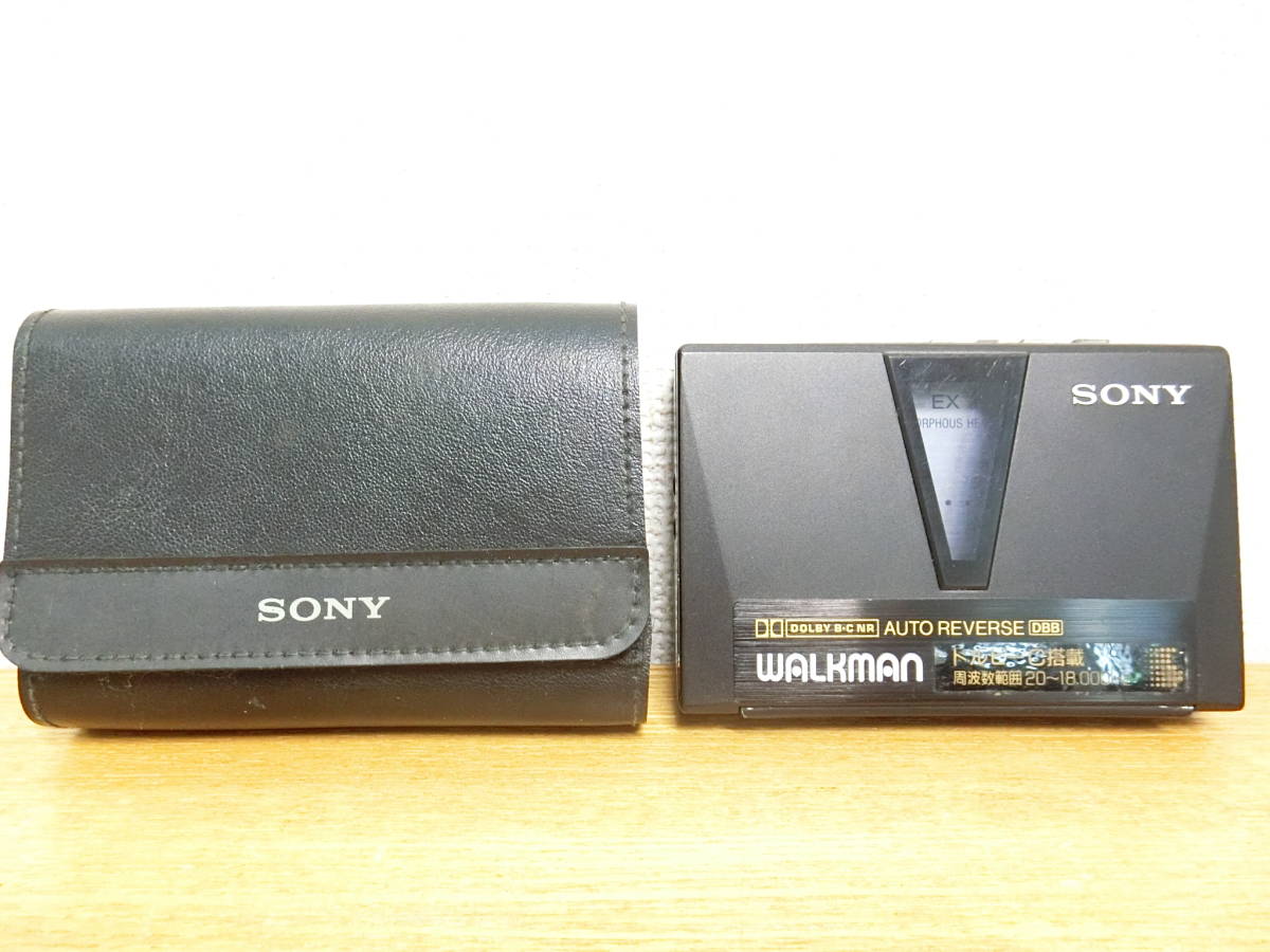 上品 ジャンク ソニー WM-550C ブラック ポータブルカセット