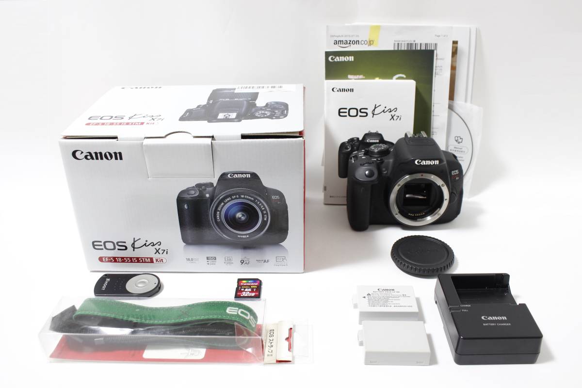 コレクター 極美品◇Canon キャノン EOS Kiss X7i ボディ◇元箱付♪‐03