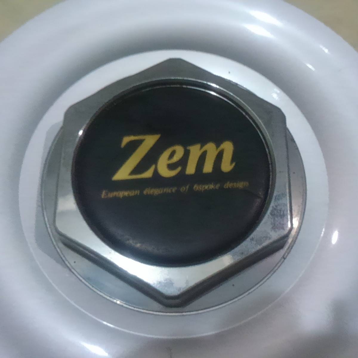 Zem センターホイルキャップ ② 1枚 (直径145mm) 部品番号くｐ-AO8-2 管理 S-7846_画像2