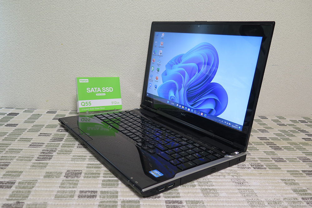 高速Core i7(最大3.4GHz)x4☆爆速新品SSD512GB】NEC LL750/L 最新Win11