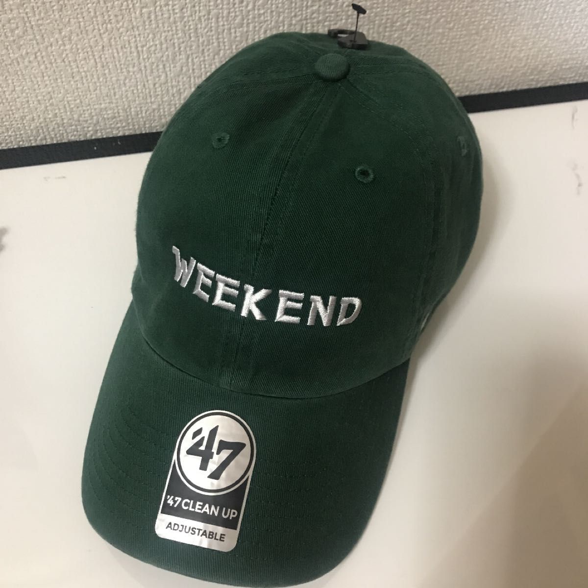 47  NEAT WEEKEND グリーン　キャップ　帽子