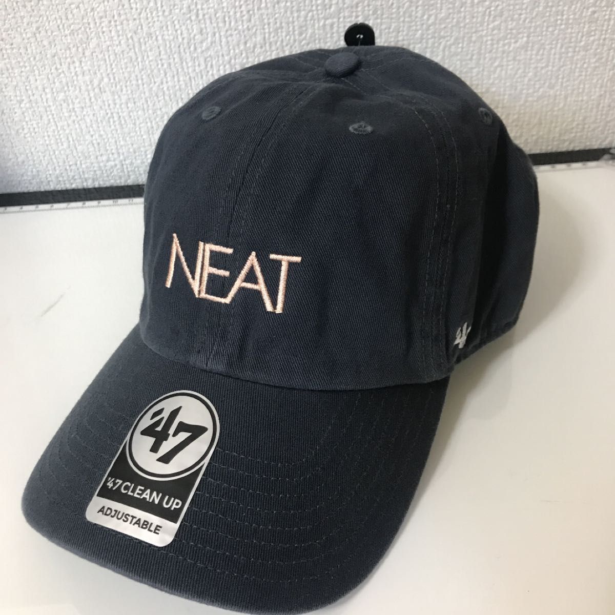47 NEAT ニート ヴィンテージネイビー　キャップ　帽子